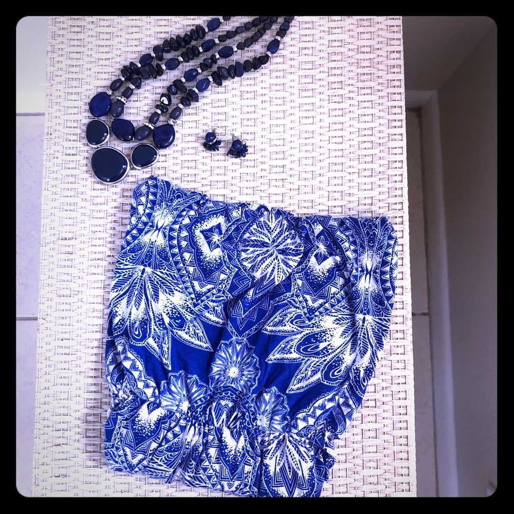 Ladies dress with fashion jewelry